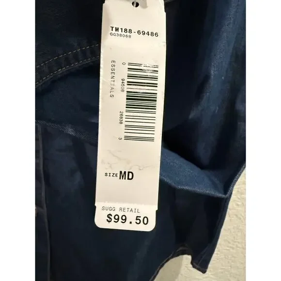 Pendleton Woolen Mills Denim Button Down Shirt Size Medium NWT MSRP $99 - Picture 6 of 8